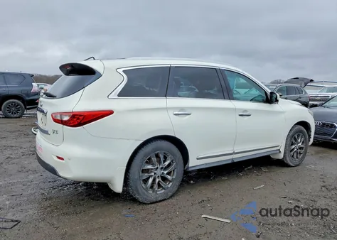 2013 Infiniti Jx35 Base z USA, uszkodzony, nr VIN 5N1AL0MM0DC328396
